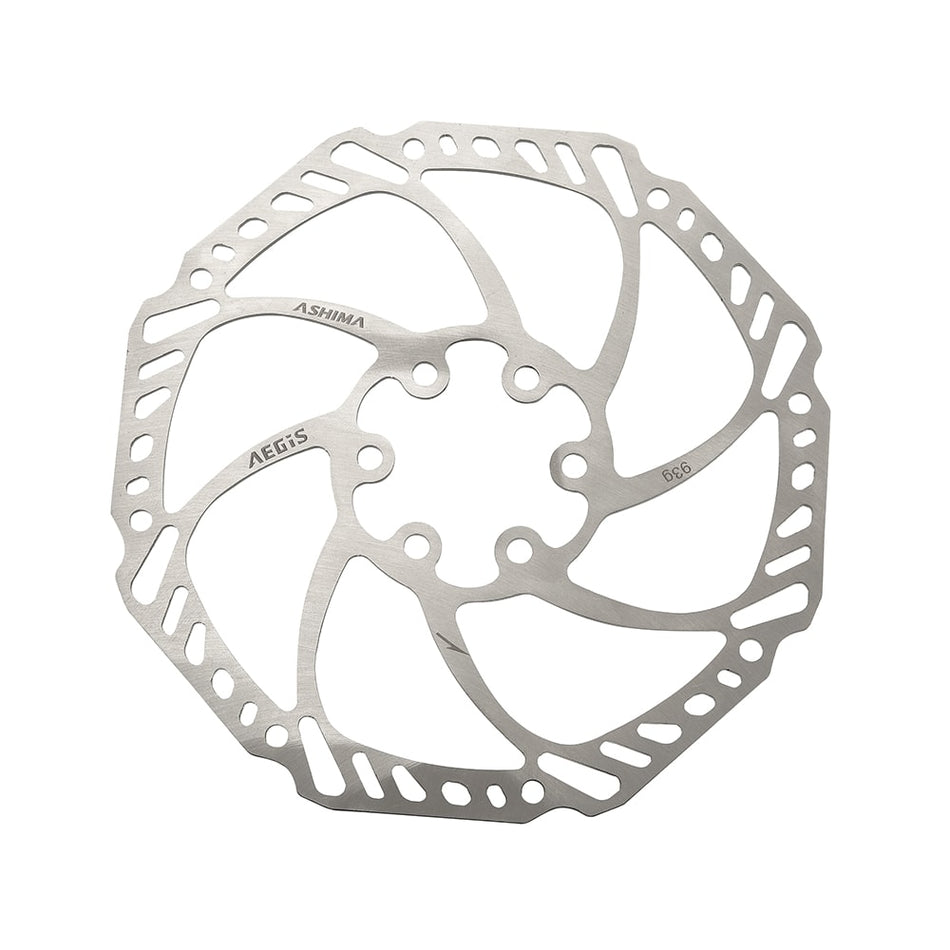 Brake Disc ARO-15 AEGIS 200mm x 147gr Silver - 6-Bolt Mount