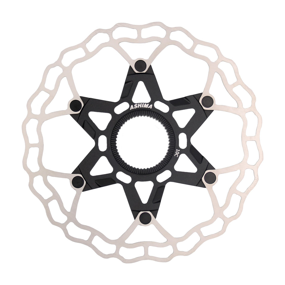 Brake Disc ARO-10 140mm x 79gr Dual Core Black - Center Lock
