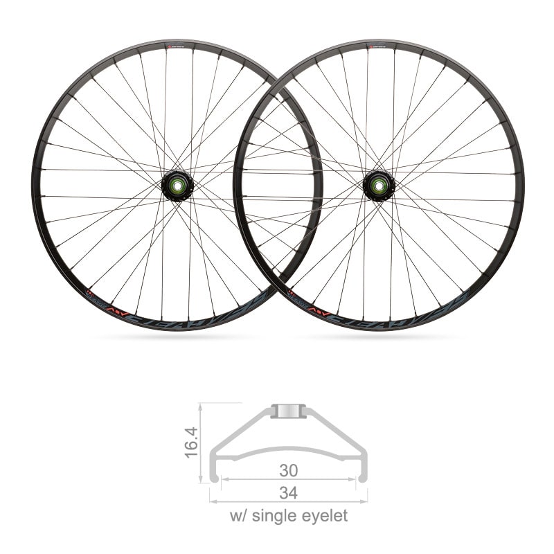 Koła 29" x 30mm MTB READY Tubeless Shimano 10/11V (Para)