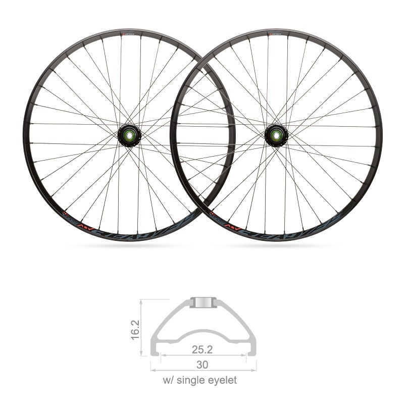 Koła 29" x 25mm MTB READY Tubeless Shimano 10V (Para)