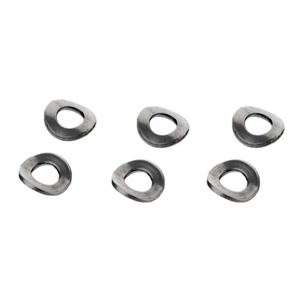 XON - Rondella Ovale per Nipple Esterno 8x6x1mm in Acciaio - 100 Pezzi