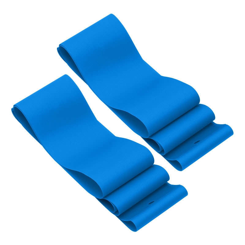26" x 76mm FAT BIKE Rim Tape in Blue Rubber/PVC (OEM 2 Pieces)