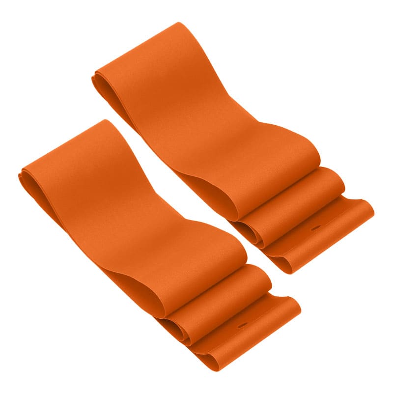 26" x 64mm FAT BIKE Rim Tape in Orange Rubber/PVC (OEM 2 Pieces)