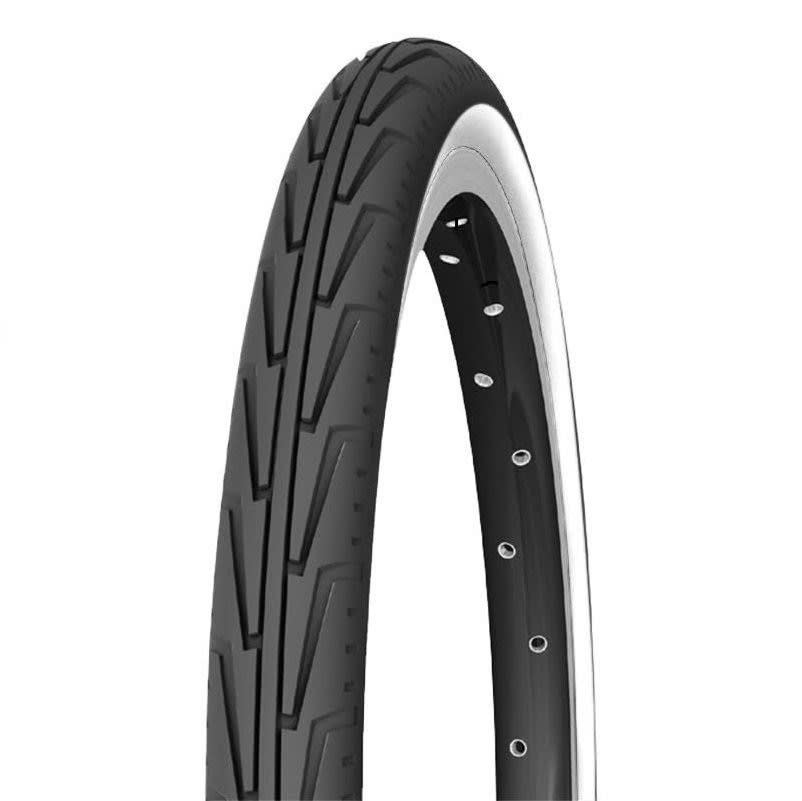 Tire 24x1.75 ROAD CITY JUNIOR Tube Type Black/White