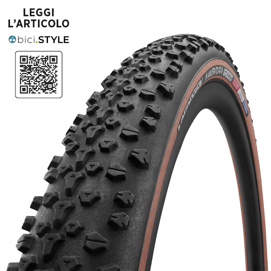 Tire 700x50 AVENTURA RAW Gravel TLR Black/Sidewall 120TPI
