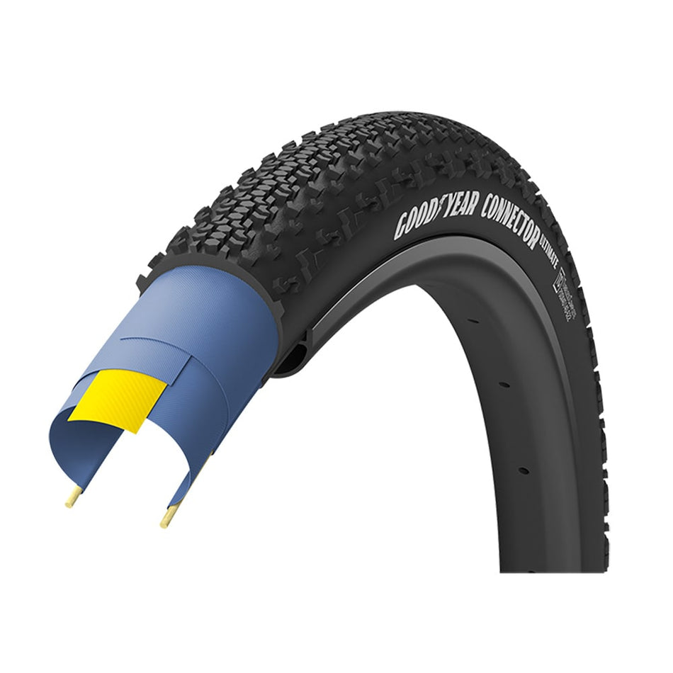 Opona 700x40 CONNECTOR Tubeless Complete Czarny