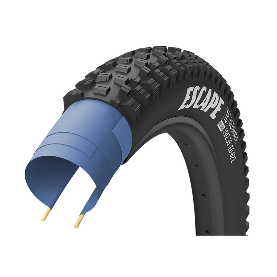 Opona 27,5x2,60 ESCAPE Tubeless Complete All Mountain Czarny