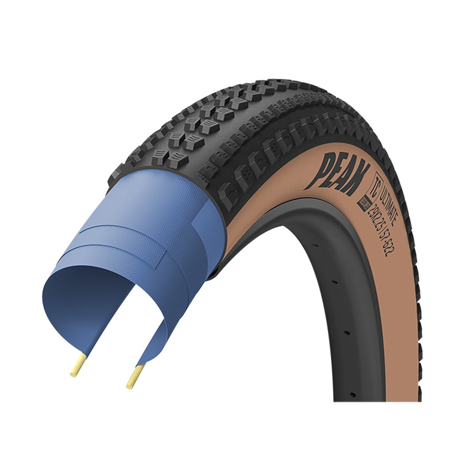 Opona 700x40 PEAK Tubeless Complete All Terrain Ultimate Czarna/Para