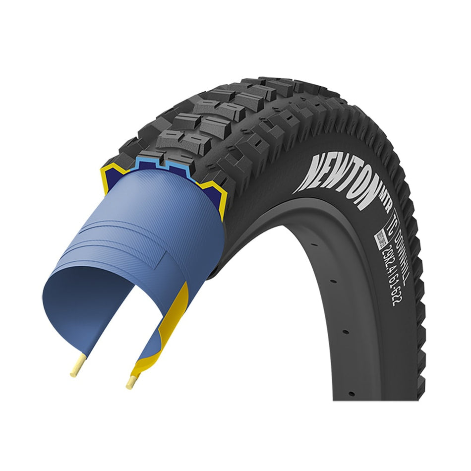 Opona 27,5x2,4 NEWTON MTR Tubeless Complete Downhill Tylna Czarna