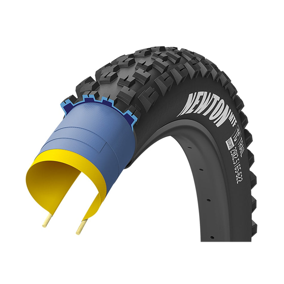 Opona 27,5x2,5 NEWTON MTF Tubeless Ready Trail Tylna Czarna
