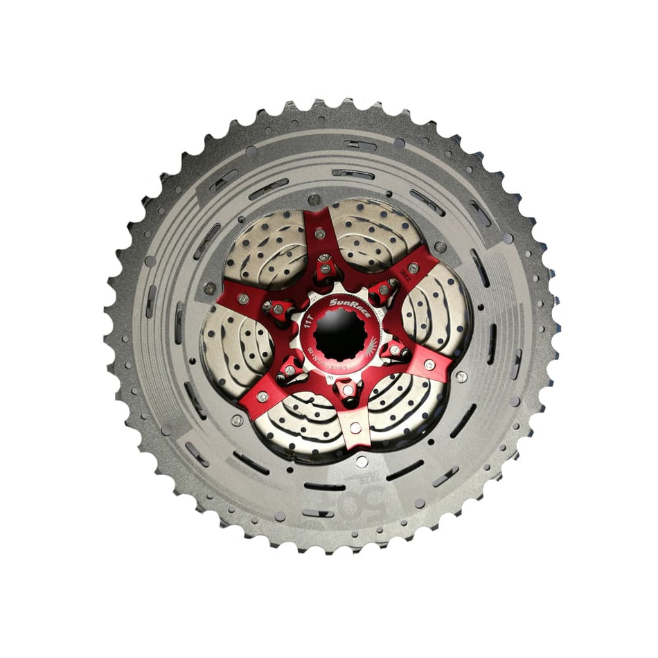 MTB 11-Speed Cassette 11/51 Teeth Silver Aluminum - SHIMANO Freehub Body