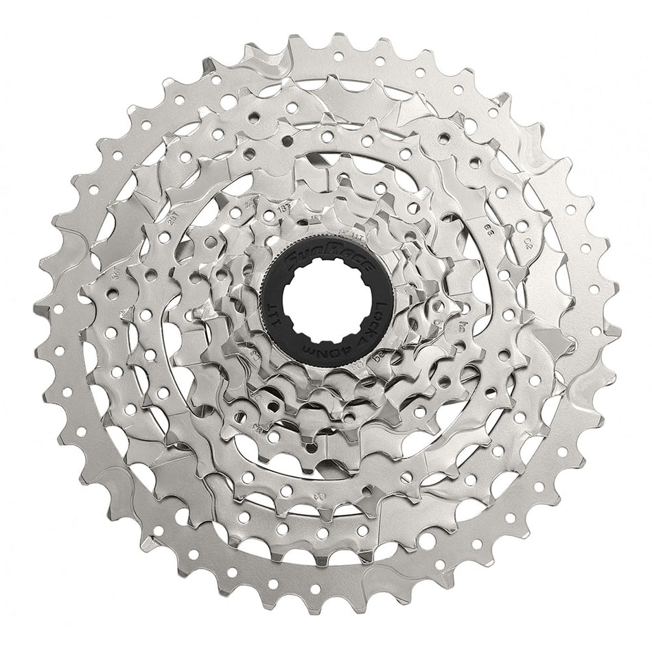8V Cassette x 11/42 Teeth in Silver Nickel - SHIMANO Body