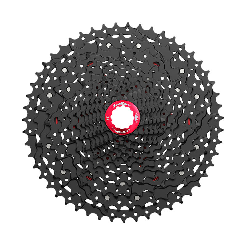 ROAD Cassette 12V x 11/30 Teeth Black - SHIMANO HG Body