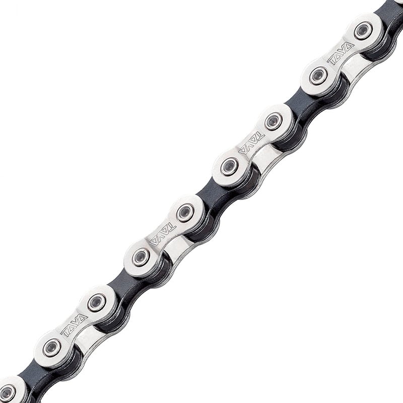 Łańcuch 7/8V Czarny/Srebrny (1 zestaw ogniw łączących w zestawie) TB-600