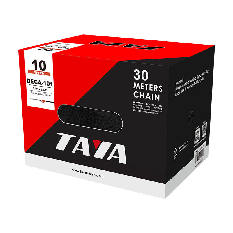 10-Speed Silver Chain 30m Roll (30 Sets of Master Links included)