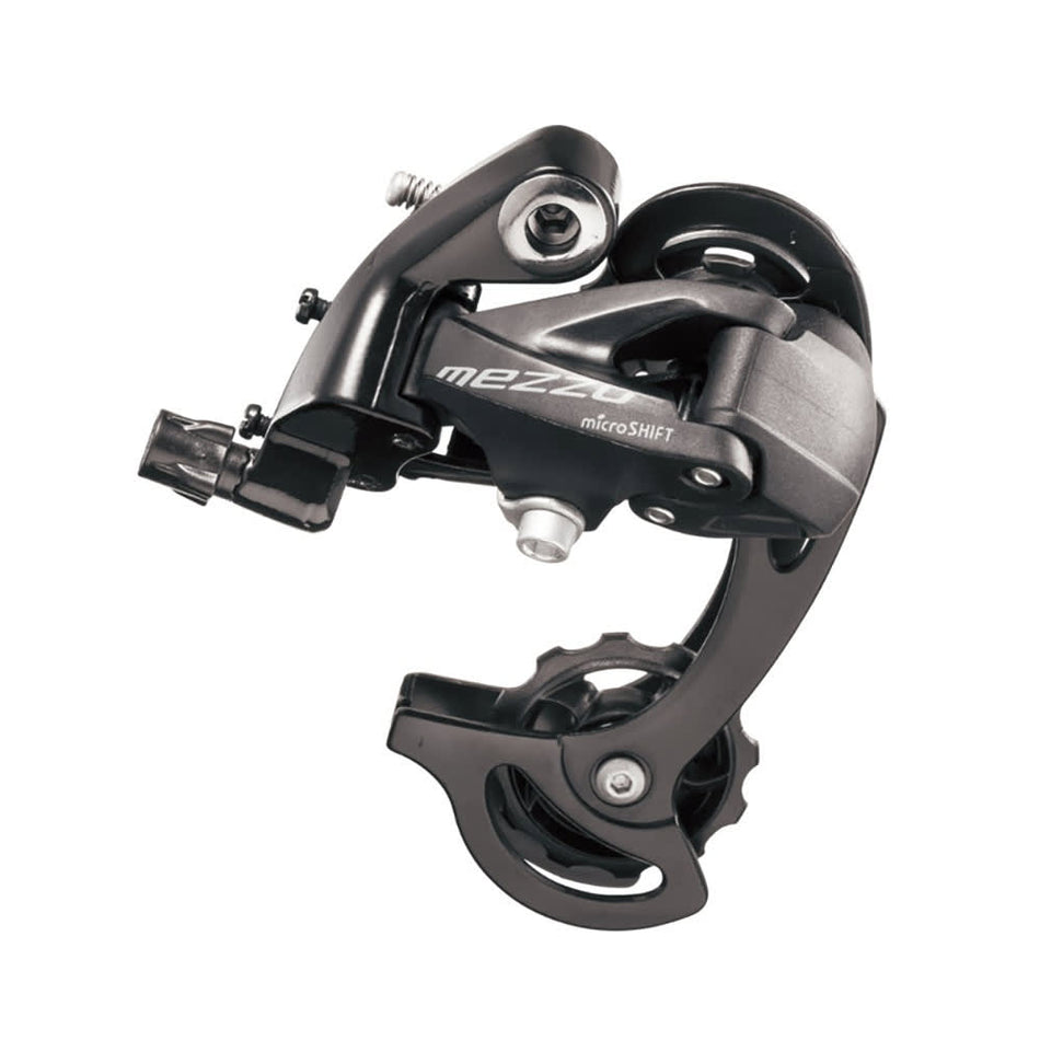 MTB Derailleur 1/2x7/8/9V Short Cage Steel 36 Teeth Black