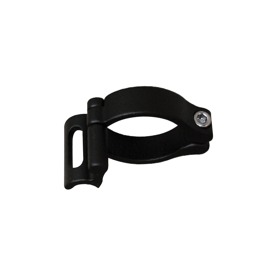 Obejma przerzutki z aluminium 31,8mm czarna
