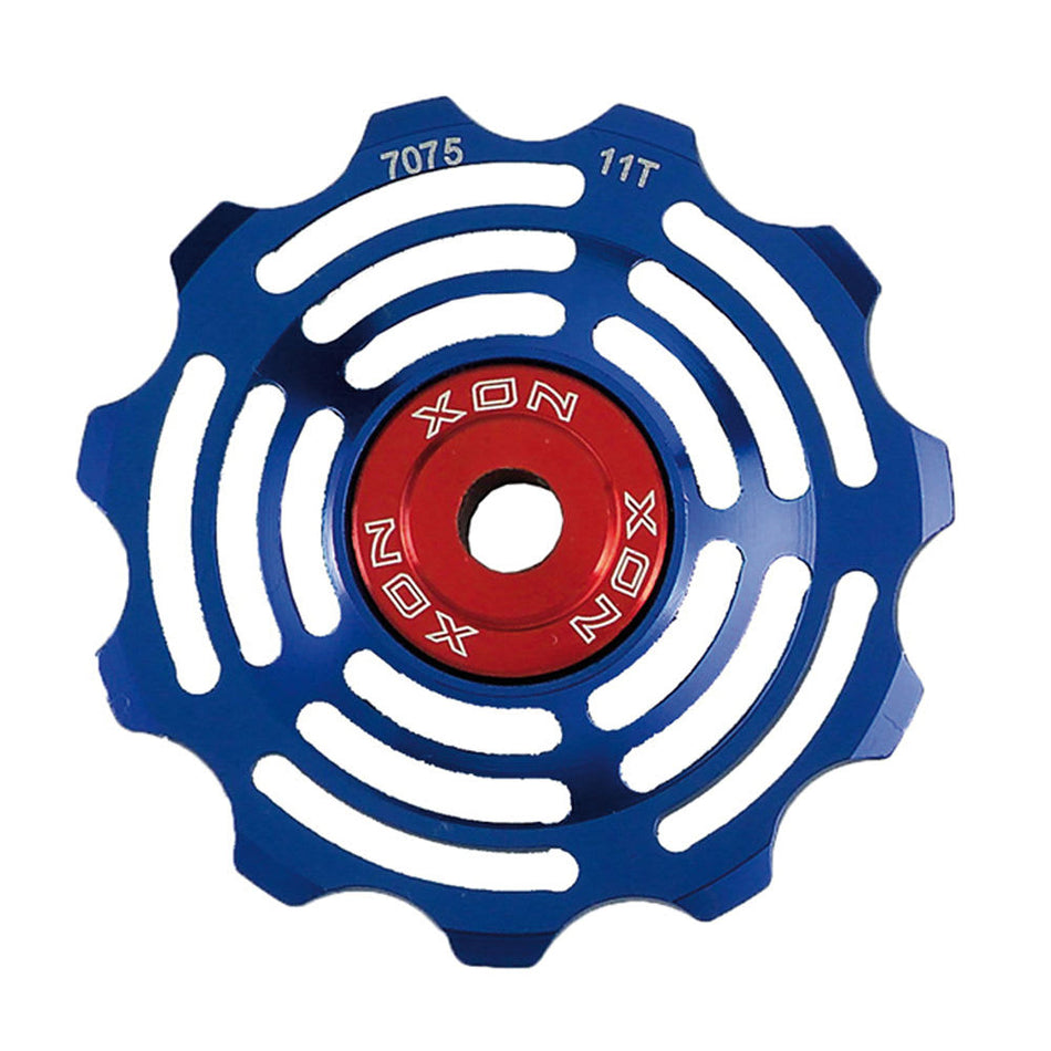 Anodized Derailleur Pulleys 11 Teeth Aluminum Blue (Pair)