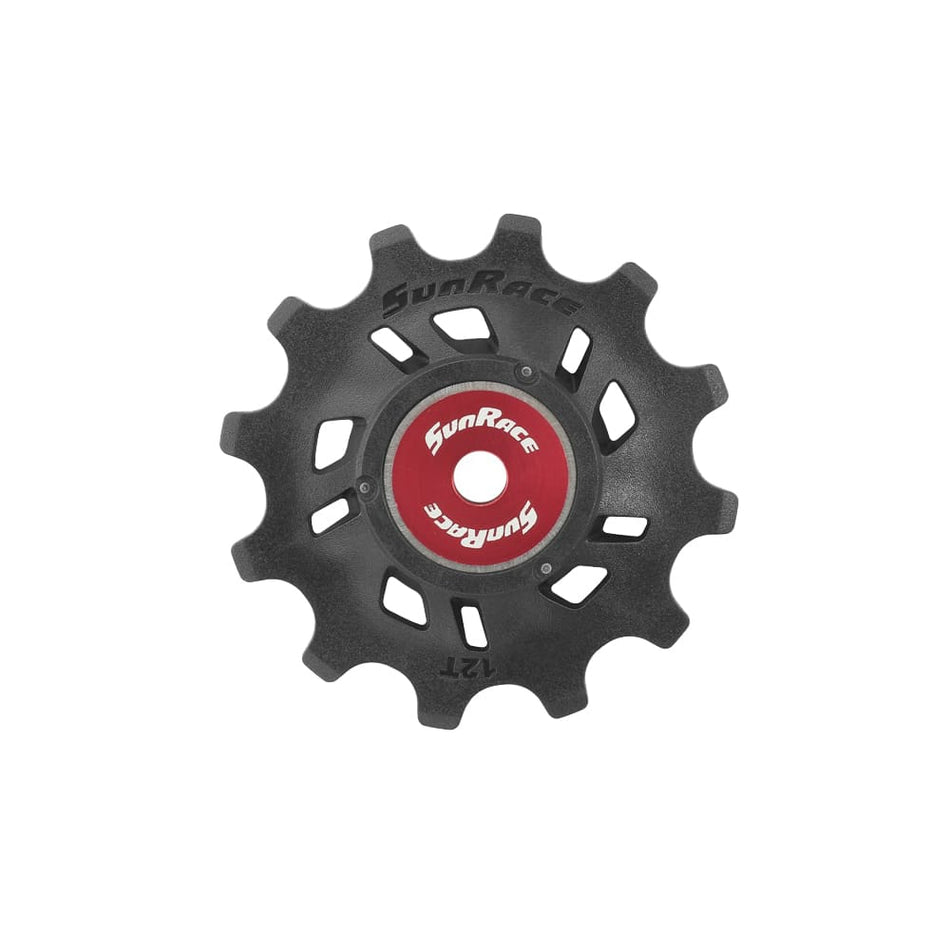 SRAM EAGLE Derailleur Pulley 12T Black/Red with Ball Bearings