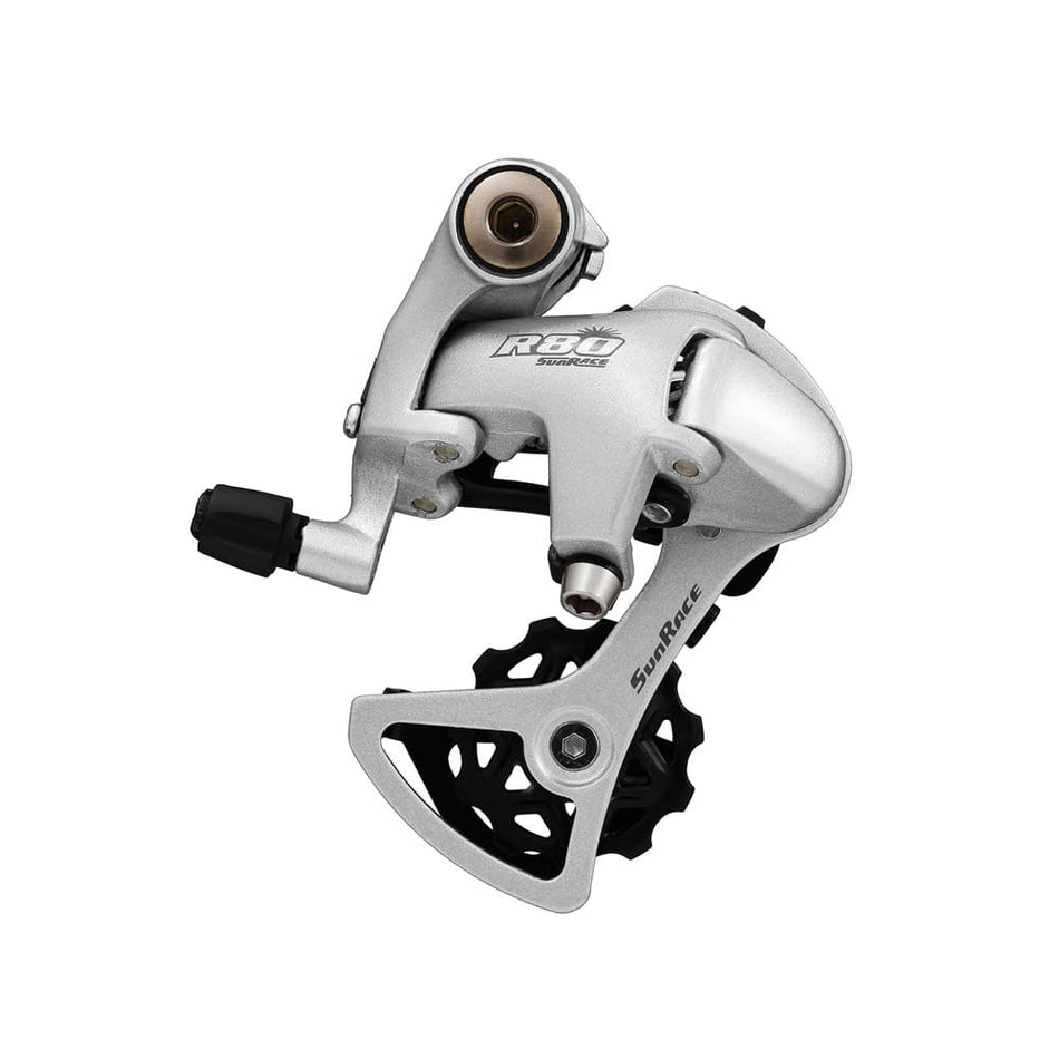 ROAD Derailleur 8V Short Cage Aluminum 36 Teeth Silver