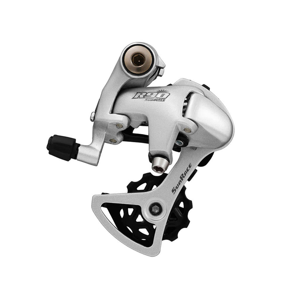ROAD Derailleur 9V Short Cage Aluminum 33 Teeth Silver