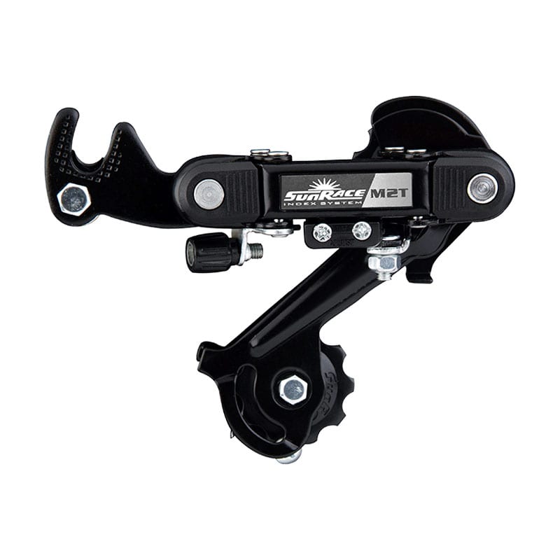 SUNRACE Derailleur 6/7V Long Cage Steel Black - Bolt Mount