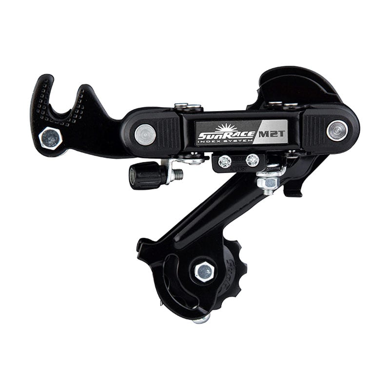 SUNRACE Derailleur 6/7V Short Cage Steel Black - Fork Mount