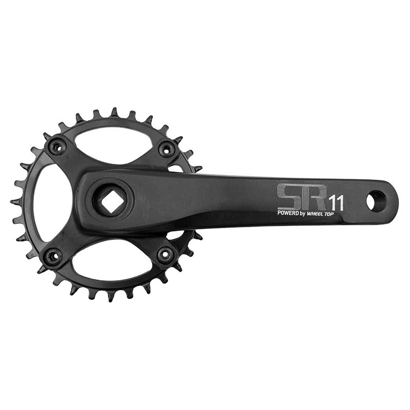 MONO 11-Speed 32-Tooth Crankset x 175mm Black - Square Spindle