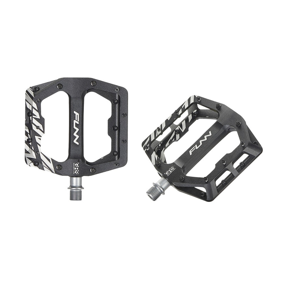 FUNNDAMENTAL Pedals in Black Aluminum + GRS System 102x105x17mm