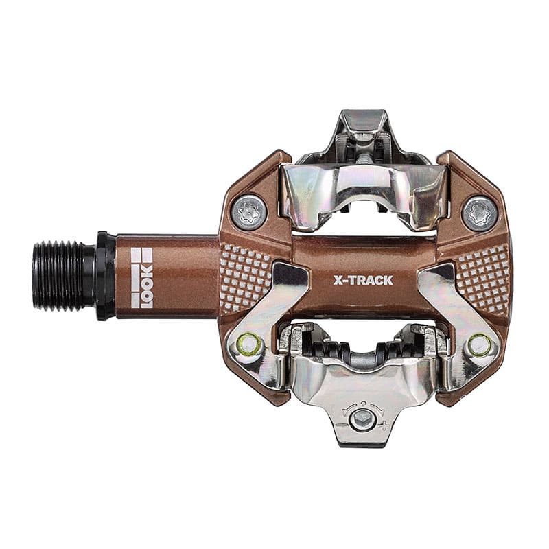 LOOK ACCESSORI - Pedali X-TRACK GRAVEL in Alluminio con Tacchette SPD