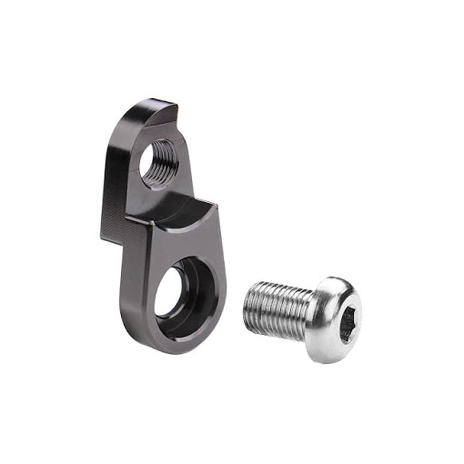 Rear Derailleur Hanger Extension for "WIDE RANGE" Cassettes Black