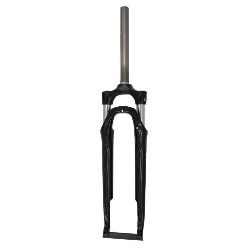 28" CITY Spring Suspension Fork Disc and Quick Release Black