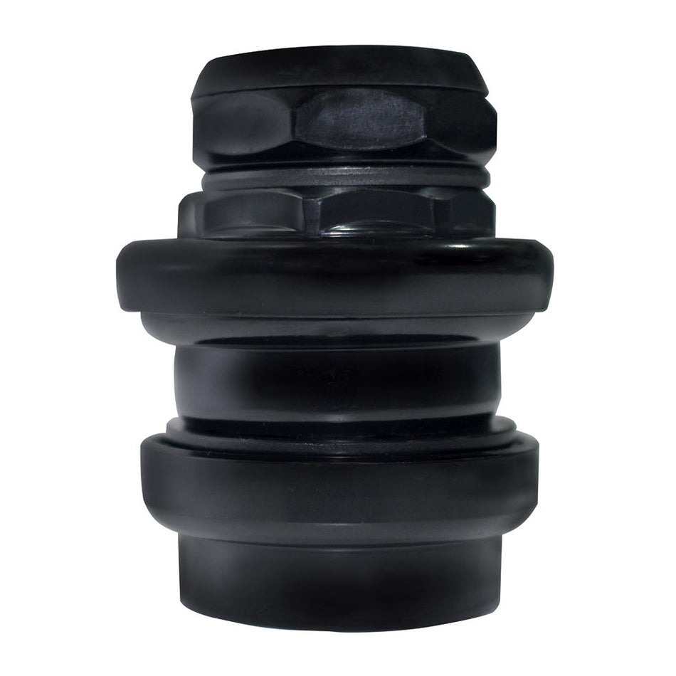 External Headset: 1,1/8" and Threaded Fork 1" Black