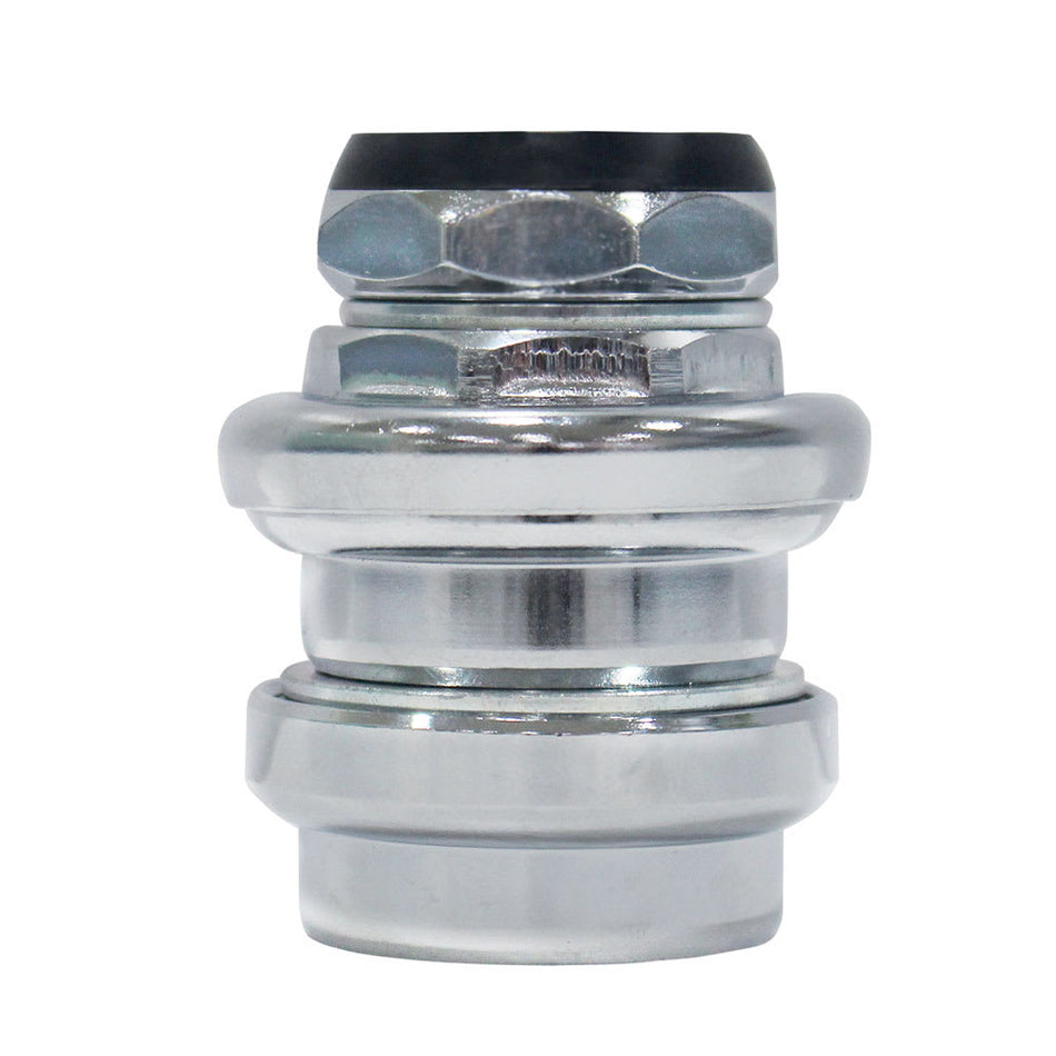 External Headset: 1,1/8" and Threaded Fork 1" Silver
