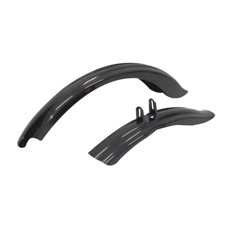 Junior 16" MTB Fender Black Plastic (Pair)