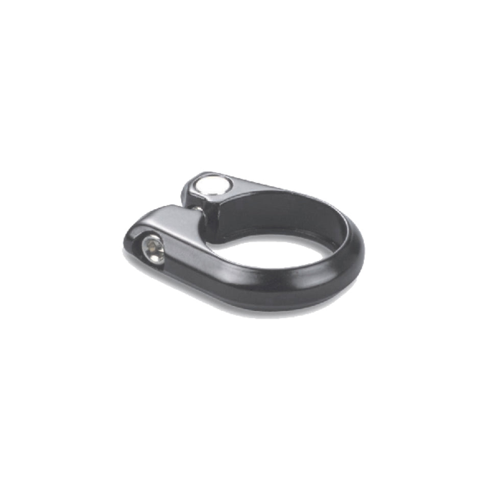 31.8mm SLIM Seatpost Clamp in Black Aluminum (OEM)