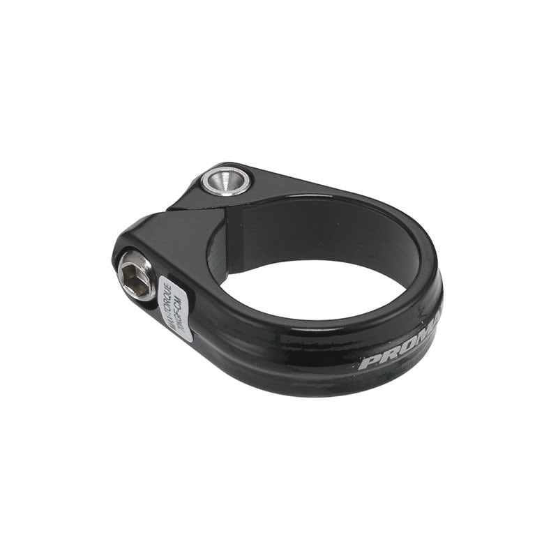 45° Cut 31.8mm Seatpost Clamp in Black Aluminum (OEM 1 Piece)