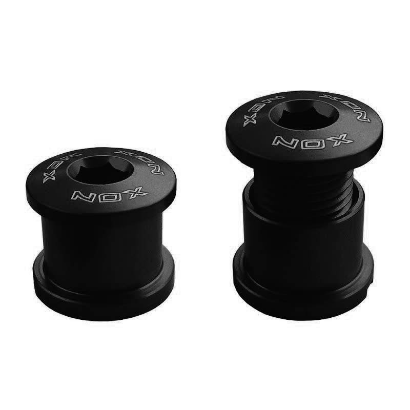 Śruba M8x8mm do zamknięcia korby z aluminium czarna - 5 sztuk