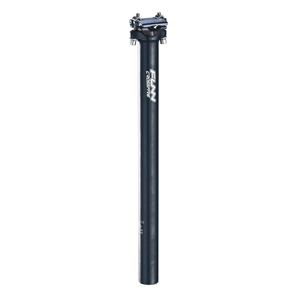 27.2x30mm CROSSFIRE Seatpost in Black Alloy 6061