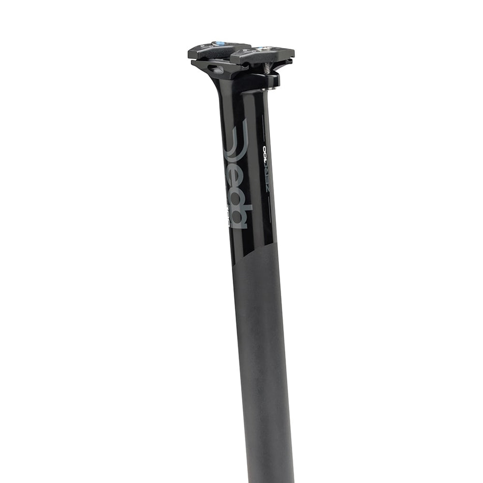 Seatpost 27.2x350mm ZERO100 Black on Black Finish Offset: 0mm
