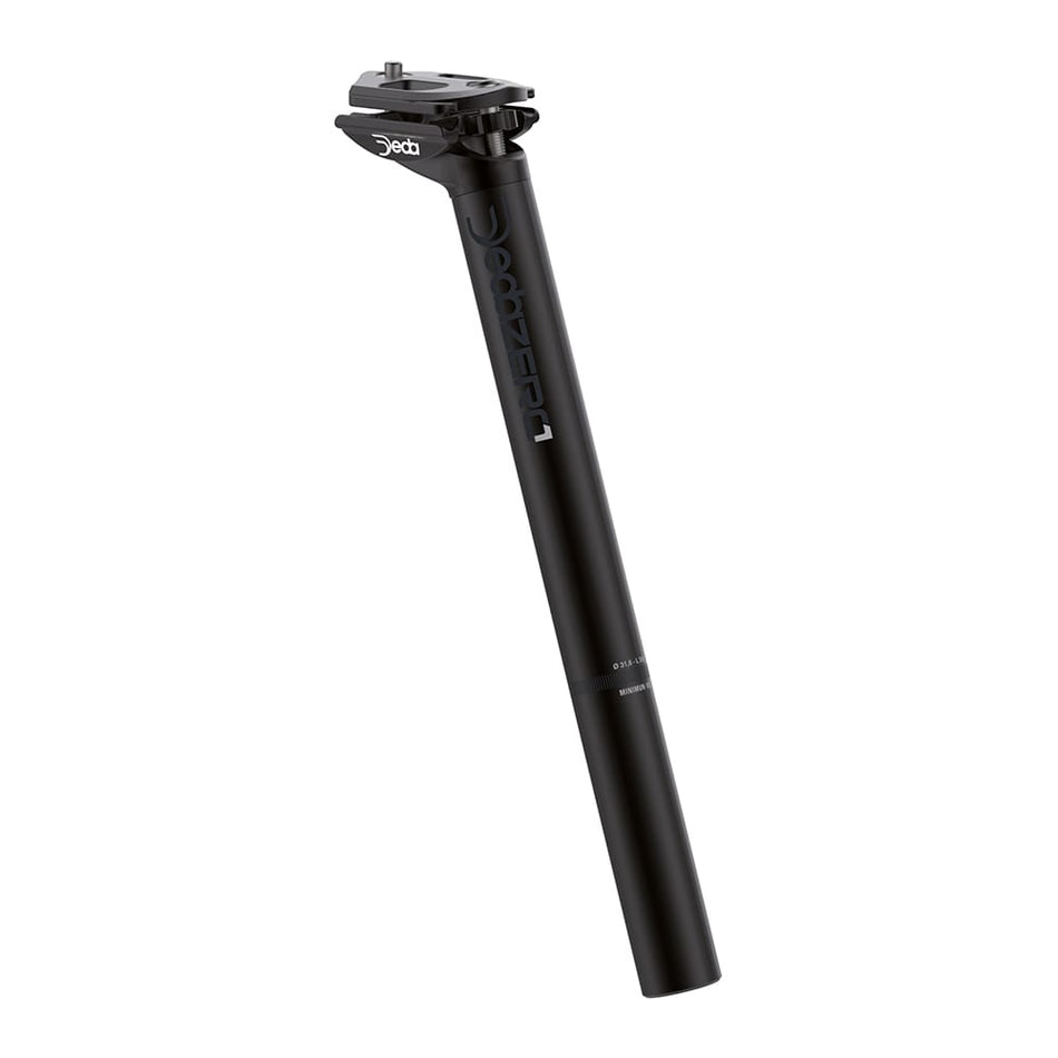 Seatpost 27.2x350mm ZERO1 Black on Black Finish Offset: 20mm