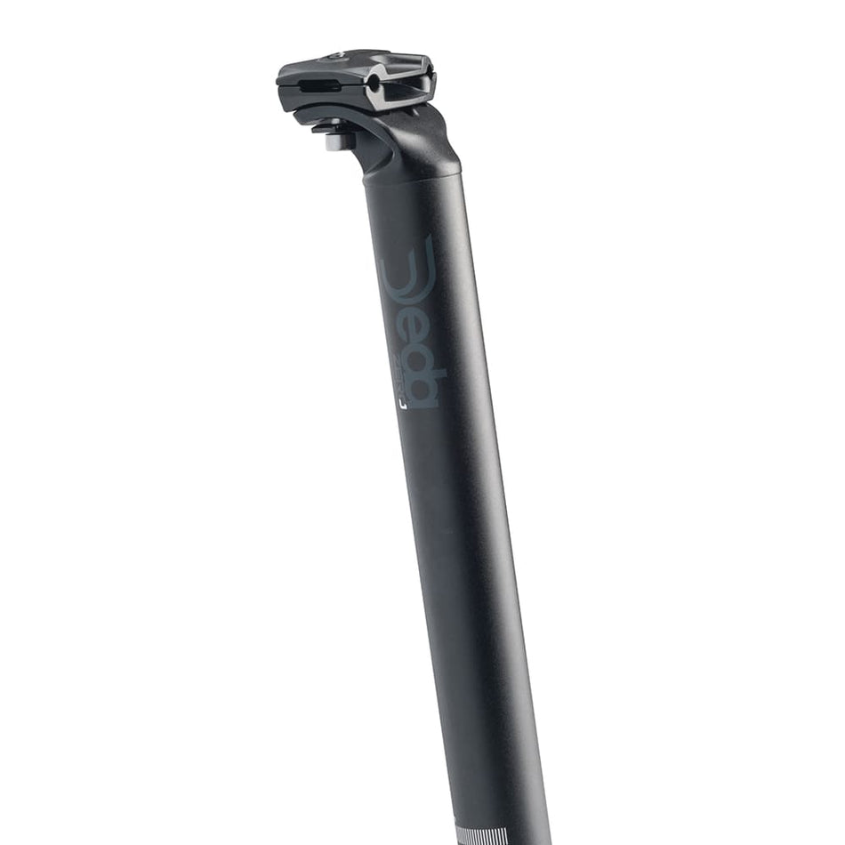 Seatpost 27.2x350mm ZERO Black on Black Finish Offset: 18mm