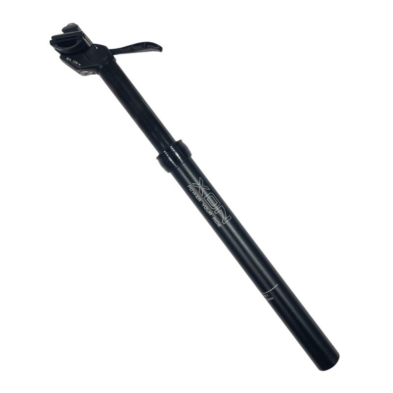 30.9x125mm PINOCCHIO Telescopic Seatpost in Black Aluminum
