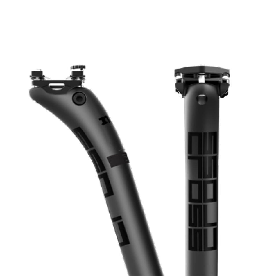 31.6x400mm MUD CROSS Polish on Black Finish Seatpost Offset: 25mm