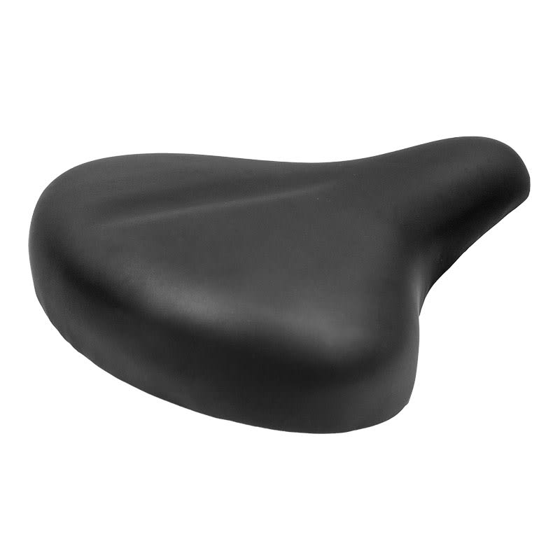 Siodło 275x245mm do roweru stacjonarnego z trzema śrubami czarne