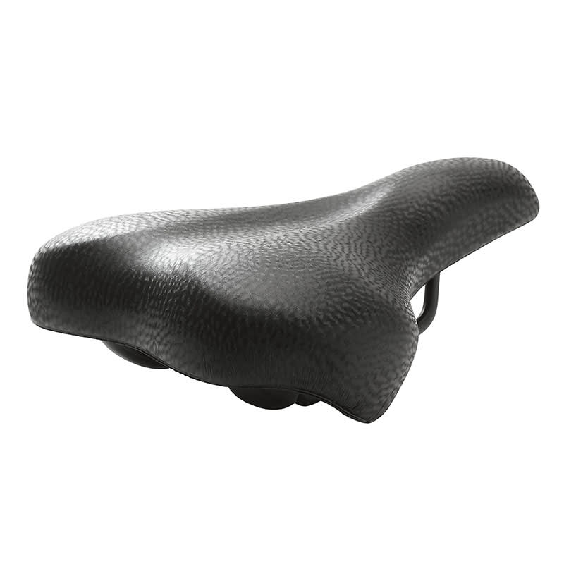 MTB Saddle 260x205mm with Steel Rail and PU Cover