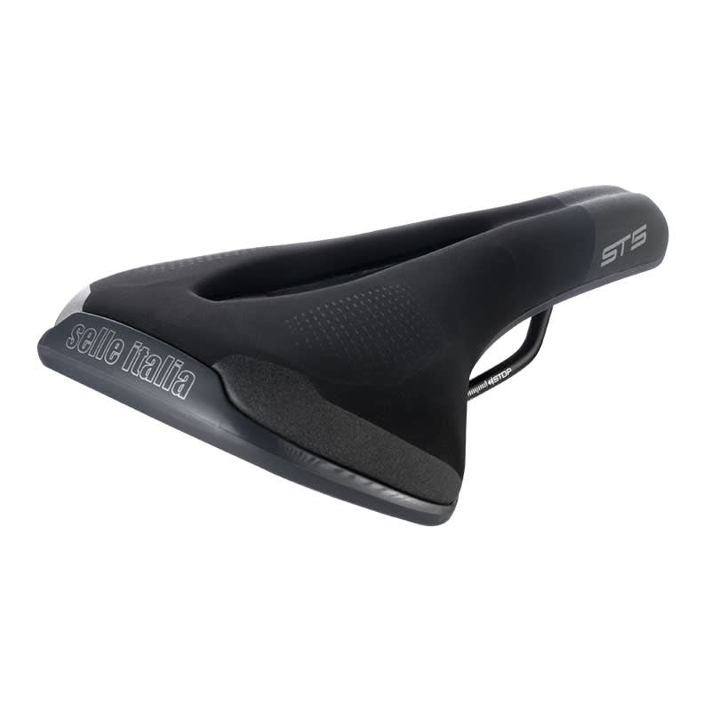Saddle 165x276mm ST5 (L2) Gel Flow Black - 406gr
