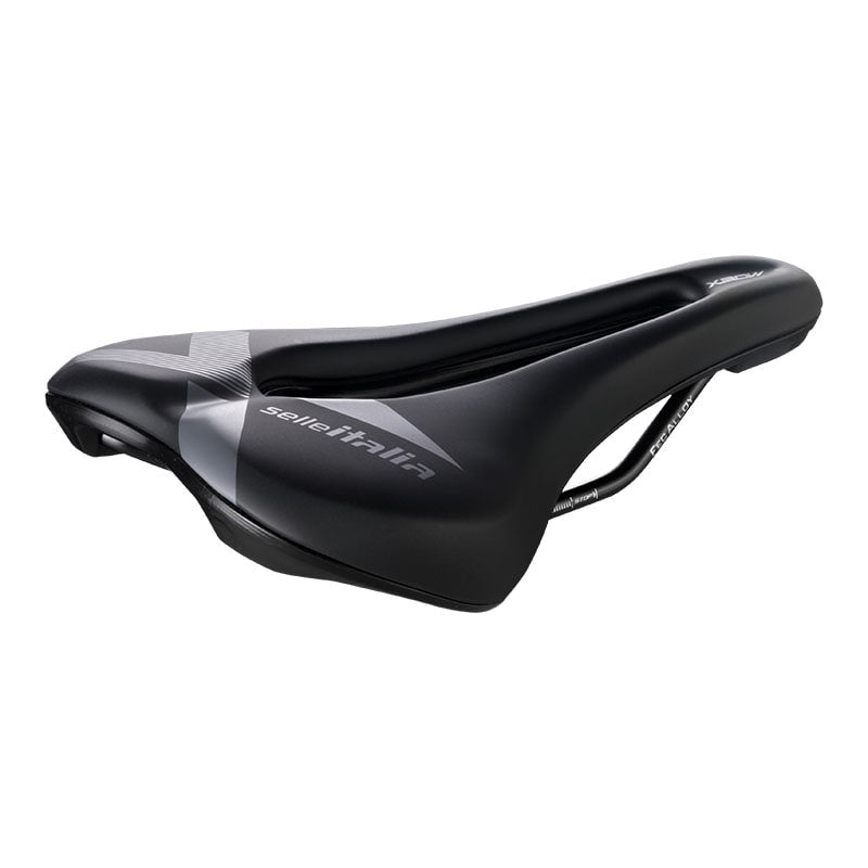 Saddle 145x255mm X-BOW TM (S3) Superflow Black - 310gr