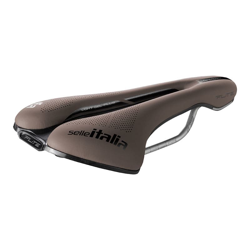 Saddle 145x250mm FLITE BOOST (L3) Gravel Mud Brown - 232gr