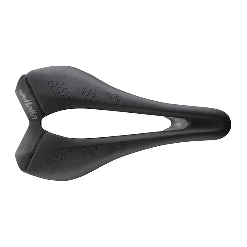 Saddle 130x242 SLR CARBON (S3) with Hole - 118gr